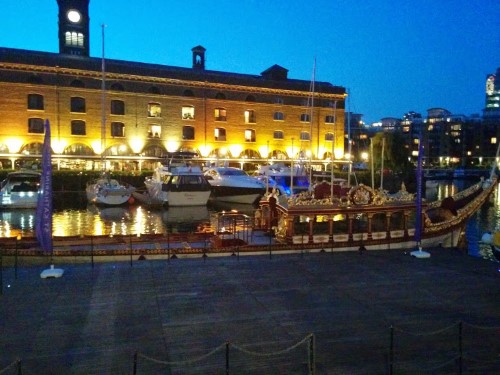 The Queen's barge?