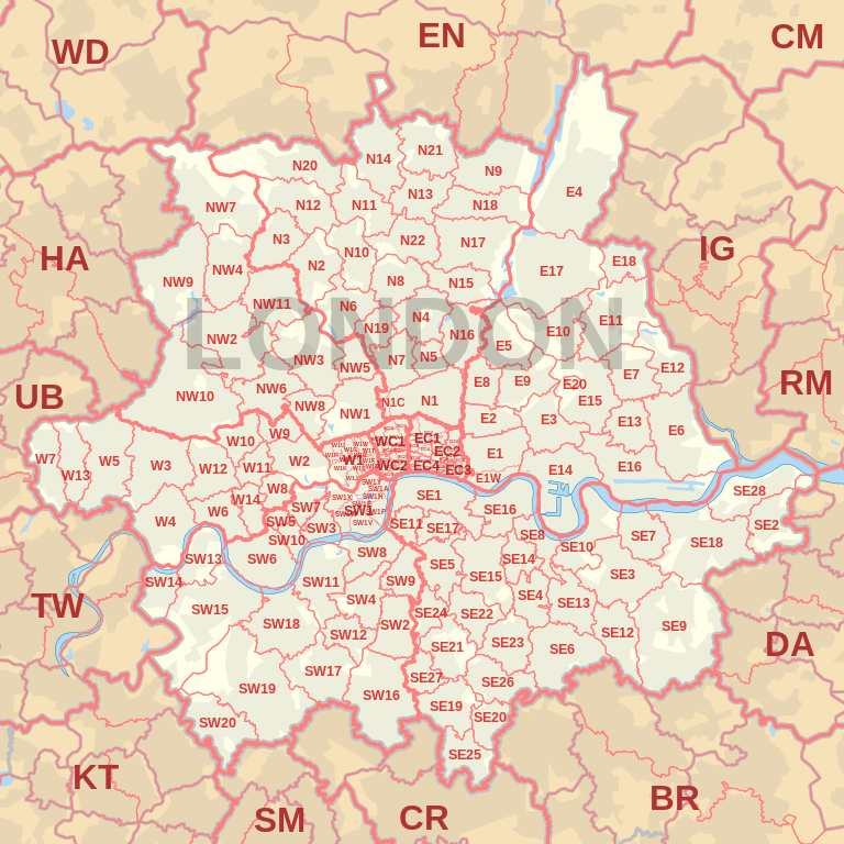 768px-LONDON_post_town_map