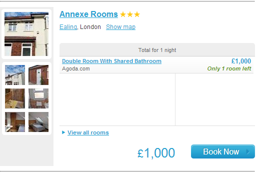 Annexe Rooms Hotel London