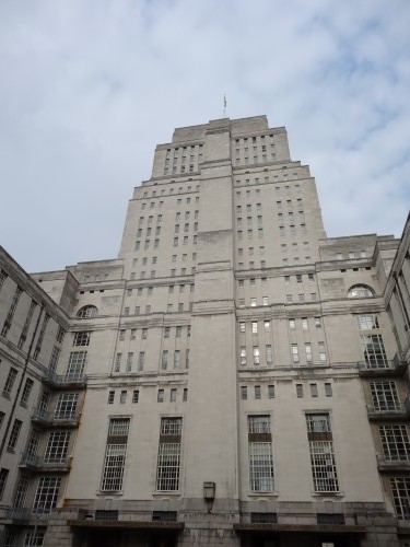 Senate House, one of London's most famous Art Deco buildings