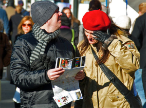 tourists