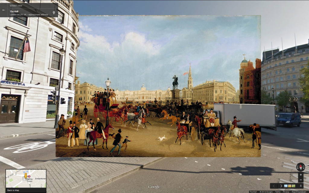 Trafalgar Square (1837ish) James Pollard