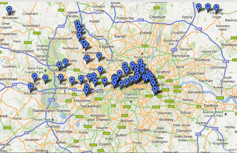 Disused Railway Lines London Map Disused Tube Stations Mapped - London Underground's Ghost Stations -  Randomly London